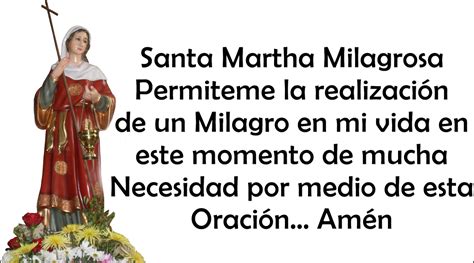 Oración Milagrosa A Santa Marta Para Clamarle Un Milagro Mhoni Vidente