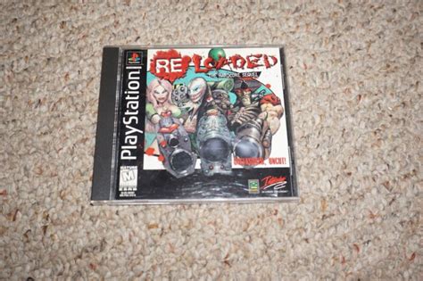 Reloaded Re Loaded Sony Playstation 1 Ps1 Complete Great Shape