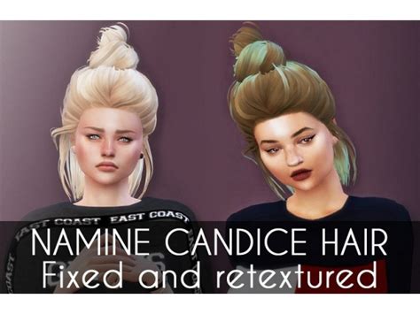 Namine Candice Hair By Descargassims The Sims 4 Download Simsdomination