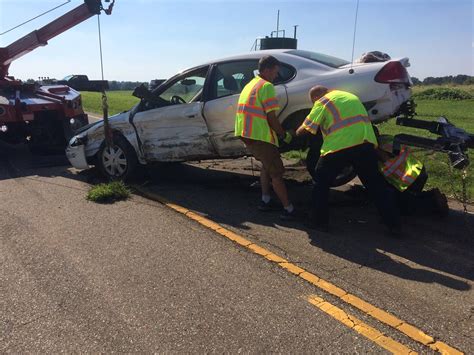 route 165 in goshen twp open again after 3 car crash news weather sports for