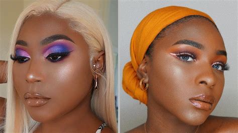 makeup tutorial for black women makeup tutorial compilation 6 youtube