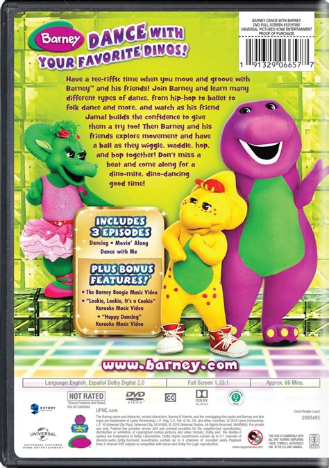 Buy Barney Dance With Barney Dvd Gruv