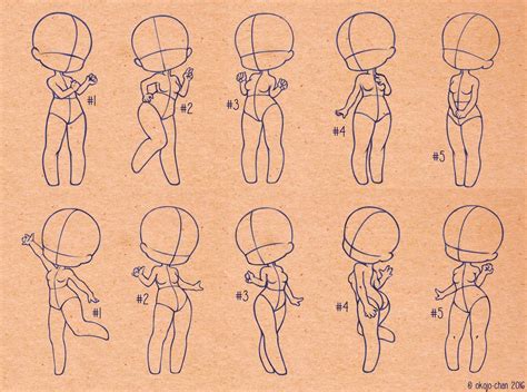 Figure Drawing Poses I Wish I Could Draw Chibi Poses Like That