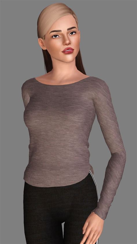 Pin By Siggy Lou On Sims 3 Clothing Female Tops Store Tops Casual