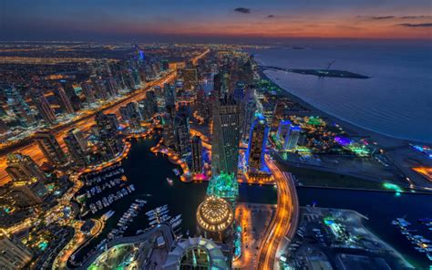 Dubai Blackout Horizon Photography The Air United Arab Emirates Dubai