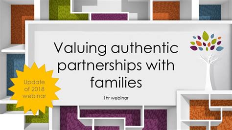 Valuing Authentic Partnerships With Families Rare Early Childhood