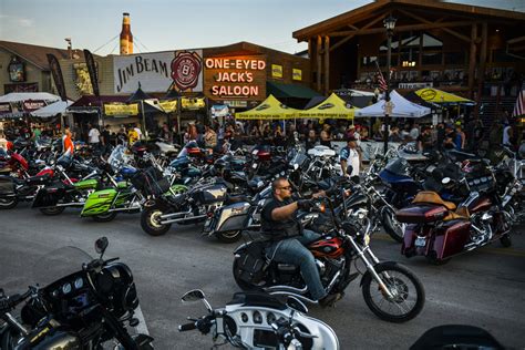 South Dakota Sturgis Motorcycle Rally Attendance