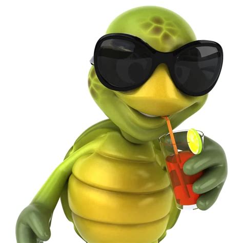Turtle In Sunglasses 3d Illustration Stock Photo By ©julos 4401367