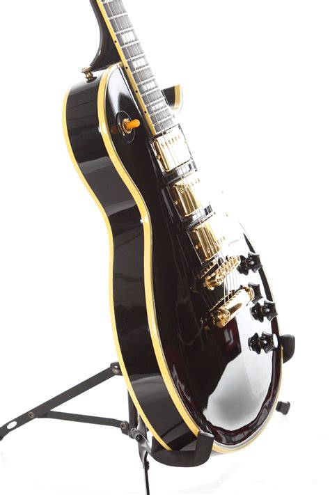1989 Gibson Les Paul Custom 35th Anniversary Black Beauty 3 Pickup Ele