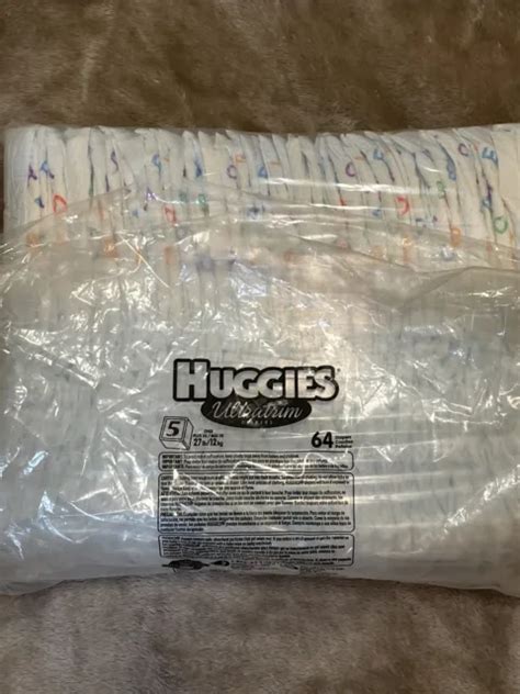 Vintage Huggies Ultratrim Diapers Size 5 Open Pack Of 31 4500 Picclick