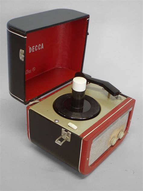 Decca Record Player At 1stdibs