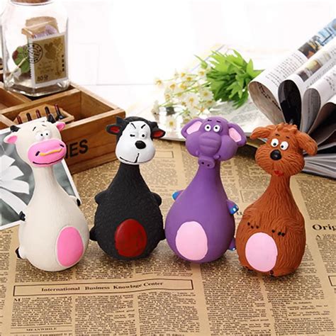Buy Hoomall 1pc Cute Cartoon Animal Squeak Toys For
