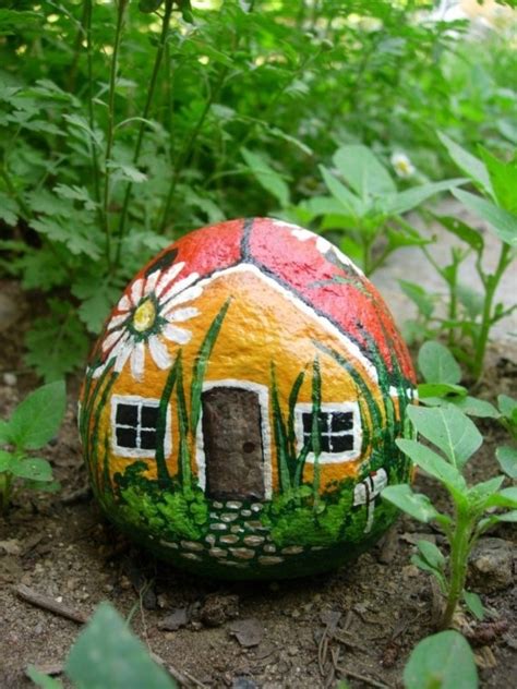 Rock Painting Diy 1 Home Design Garden And Architecture