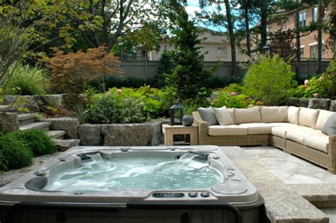 Do i need to add them to my homeowner's insurance? 30 Stunning Garden Hot Tub Designs