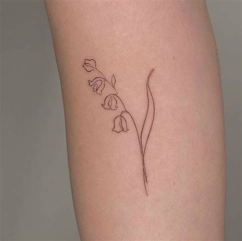 Best Lily Of The Valley Tattoo Designs With Meanings