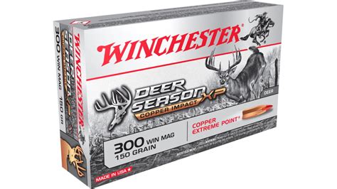 Winchester Deer Season Xp 300 Winchester Magnum 150 Grain Copper