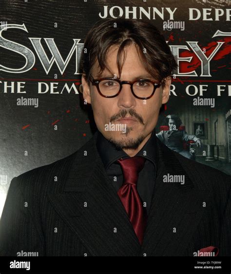 Actor Johnny Depp Arrives For The World Premiere Of His Film Sweeney