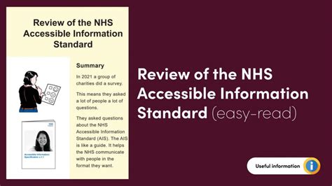 Review Of The Nhs Accessible Information Standard Suffolk Ordinary Lives