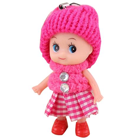 1x Beautiful Cute Kids Toys Soft Interactive Baby Dolls Toy Mini Doll