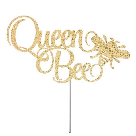 queen bee cake topper mother s birthday topper bee cake etsy