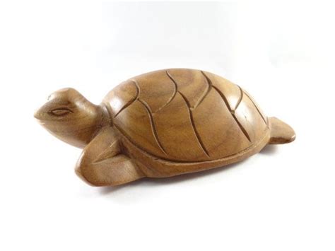 hand carved wooden turtle statue wood turtle  rusticwaytreasures wood turtle hand carved
