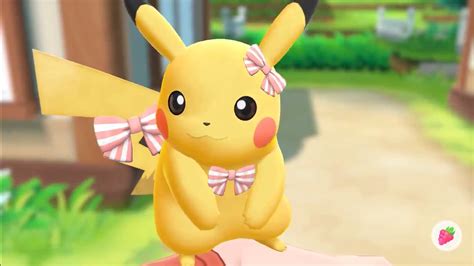 Pokémon Lets Go Pikachu And Lets Go Eevee Pre Release Screenshots