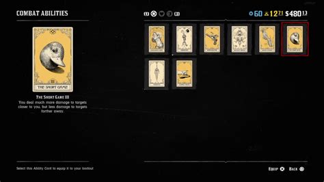 Ability Cards Tutorial For New Players Rdr2 Youtube