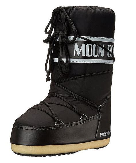 Shoes Tecnica Moon Boot Nylon Black Snowboard Shop Skateshop