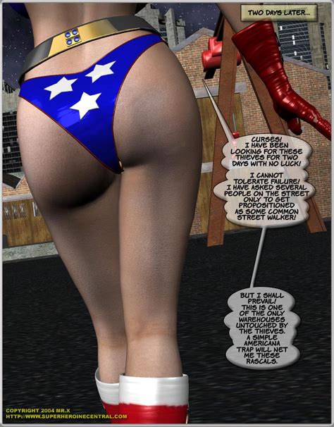 Ms Americana Vs The Mischief Bots Porn Cartoon Comics
