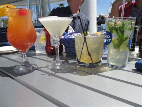 Drinks At Marina Jacks On Sarasota Harbor Florida Rum Runner Siesta