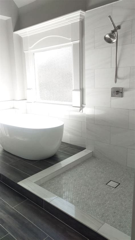 Clean Classic Bold Master Bath Luxury Bathroom Tiles Bathroom Tile