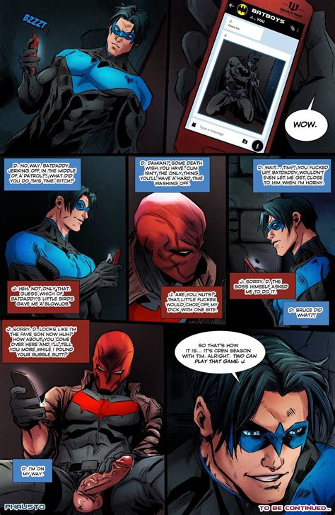 — i guess at some point in the future, but honnestly right now it's so cringey to see the whole fanon media and even canon artists/writers. ENG Phausto - DC Comics: Batboys 1 (Red Hood Jason Todd x Robin Tim Drake) - Read Bara Manga ...