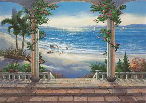 Ocean View Wall Mural Pr1813