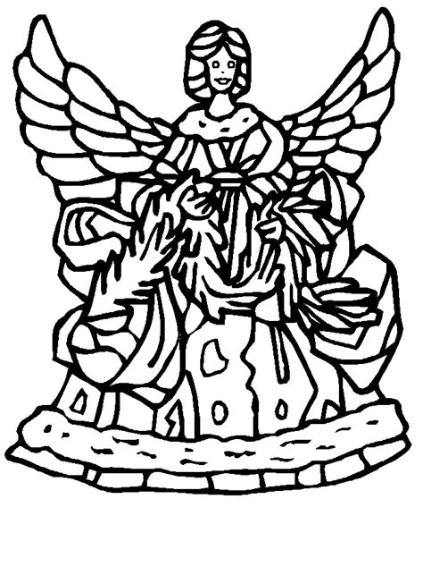 Angel Printable Coloring Pages Coloring Home