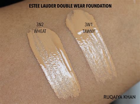 Estee Lauder Double Wear Foundation Review And Swatches Of Off