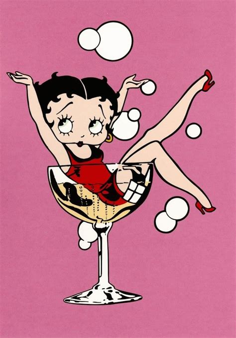 An Image Of A Woman Sitting In A Martini Glass