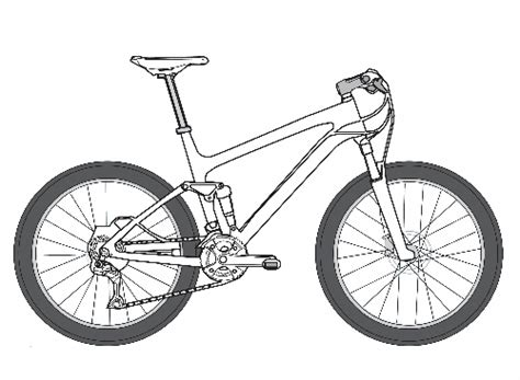 Mountain Bike Drawing At Explore Collection Of