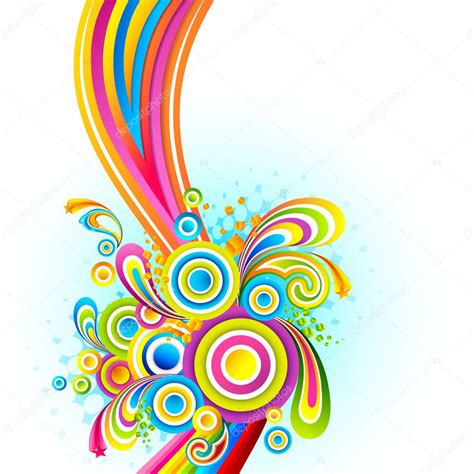 Colorful Background Stock Vector Image By ©vectomart 7886411