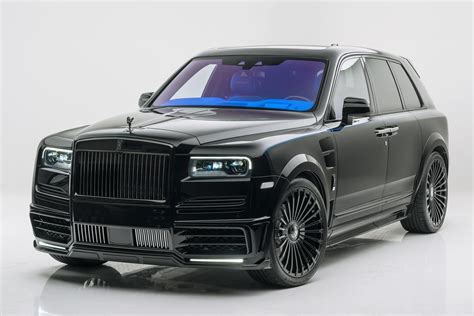 Mansorys Latest Rolls Royce Project Is Based On The Cullinan Black Badge