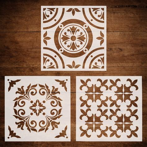 Floor Stencil Patterns Free Patterns