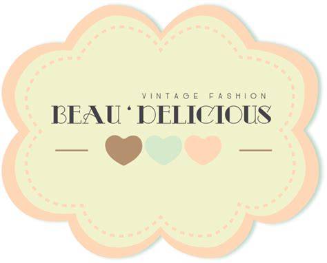 Beau' Delicious Logo creation | Logo creation, Vintage outfits, Beau