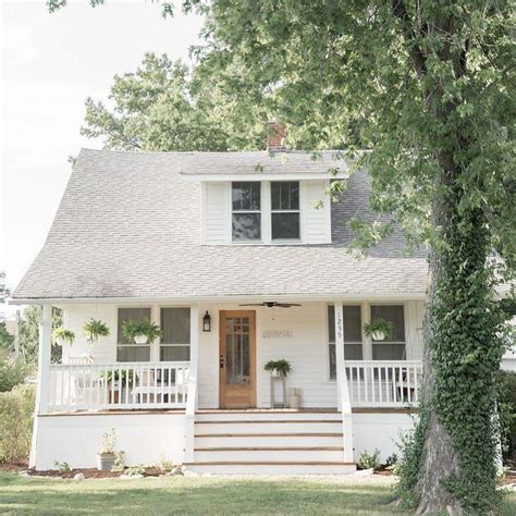 Small Farmhouse Plans With White Front Porch Colin Timberlake Designs