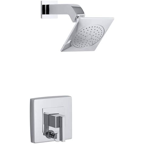 This is beneficial especially for families with small children. KOHLER Loure 1-Handle Shower Faucet Trim Kit with Diverter ...