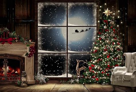 Wholesale Stylish And Cheap Material Photography Backdrop Christmas
