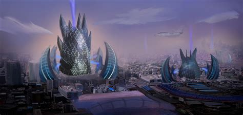 Artstation Futuristic City
