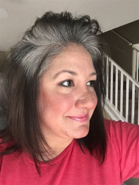 Growing Out Grey Hair Transition Hairstyle Guides