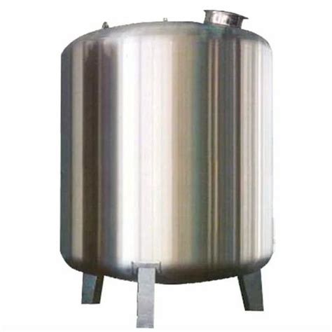 Ss316 Silver Stainless Steel Vertical Water Tank At Rs 80kg In Surat