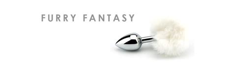 Furry Fantasy Butt Plug White Bunny Tail Anal Sex Toy Uk Health And Personal Care