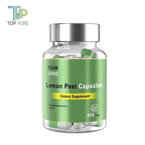 Toppure Health Plant Extract Lemon Peel Capsules