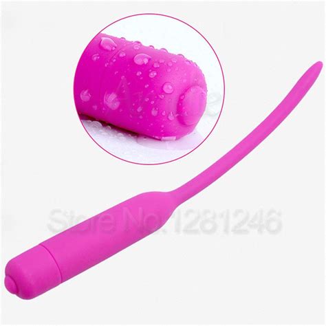 Male Prostate Urethral Vibrator Silicone Dilator Penis Plug Stimulator Sex Toys Ebay